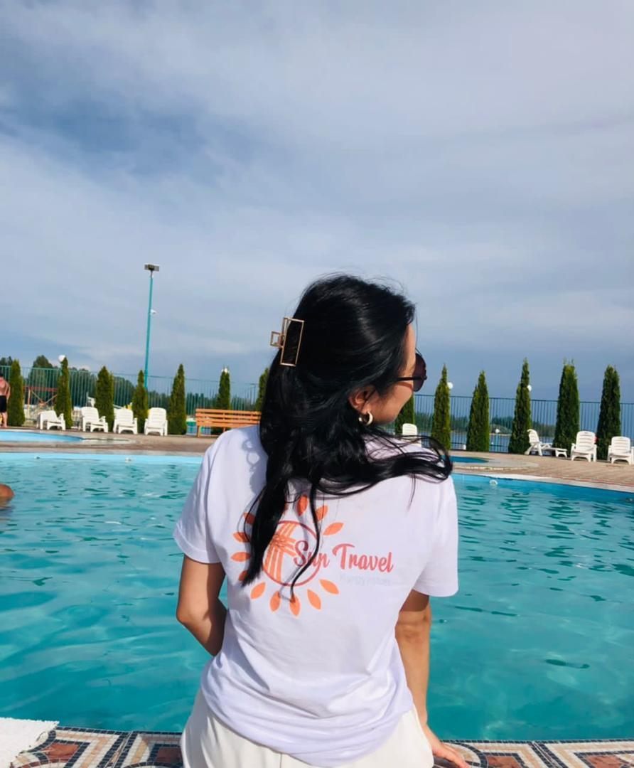 The water